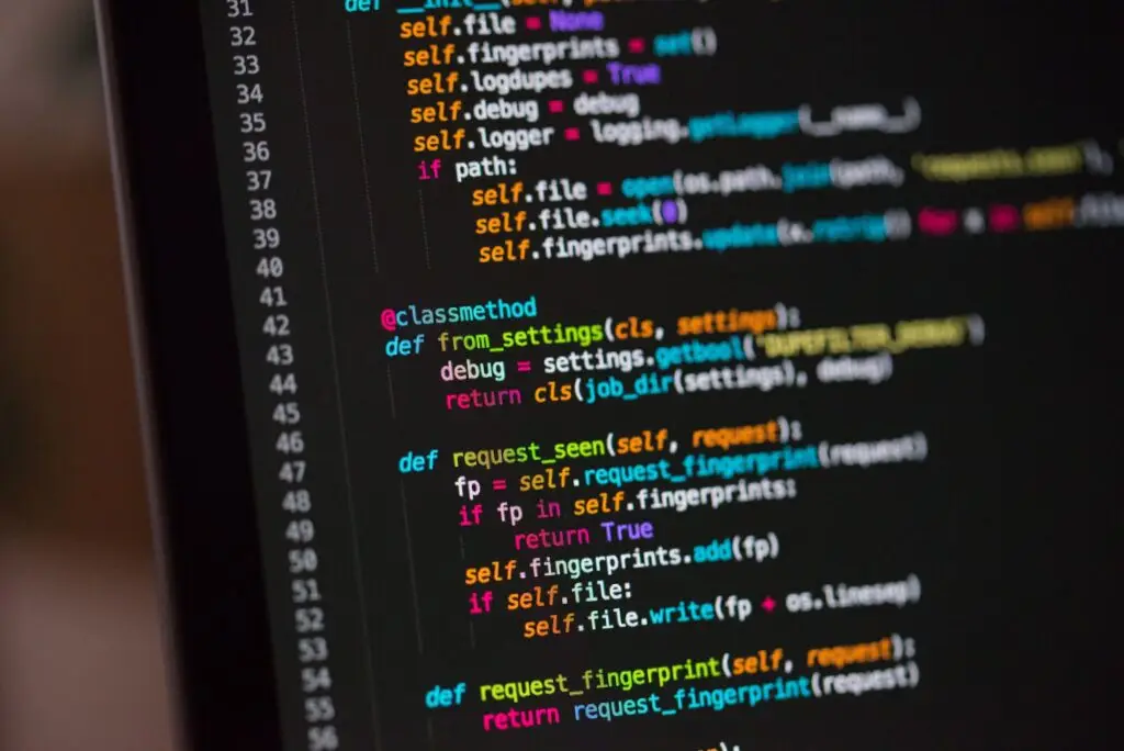 Code and design work